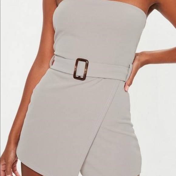 strapless romper - Picture 2 of 3